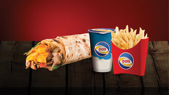 Dois Tavuk Cheddar Ekonomik Menü görseli