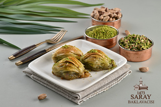 Fıstıklı Midye Baklava (500 Gr.) görseli