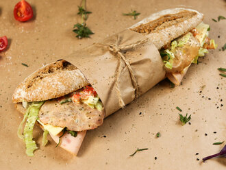 Ballı Hardal Soslu & Hindi Jambonlu Sandviç görseli