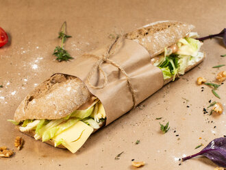 Üç Peynirli & Turşu Soslu Sandviç görseli