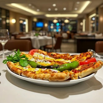 Kıymalı Yumurtalı Pide görseli