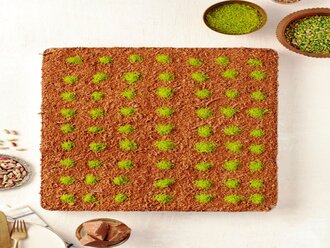 Sütlü & Çikolatalı Soğuk Baklava (1 Kg) görseli