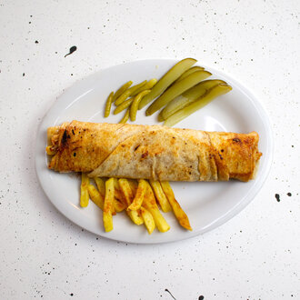 Hatay Usulü Tavuk Döner Dürüm görseli