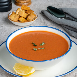 Fırınlanmış Sebze Çorbası görseli