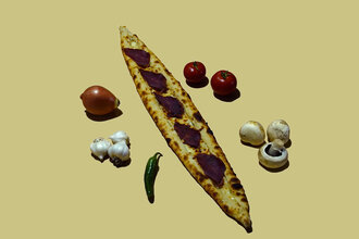 Pastırmalı Kaşarlı Pide görseli