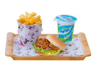 Çıtır Tavuk Burger Menü (Çocuk) görseli