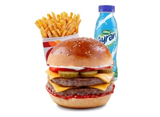 Mogaf Double Burger Menü görseli