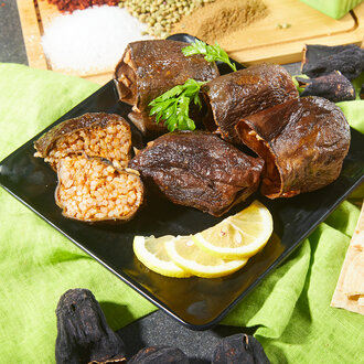 Vegan Kuru Patlıcan Dolması (250 Gr.) görseli