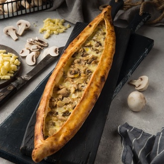 Mantarlı Pide (Açık) görseli
