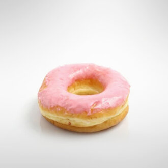 Çilekli Donut (Dolgulu) (50Gr.) görseli