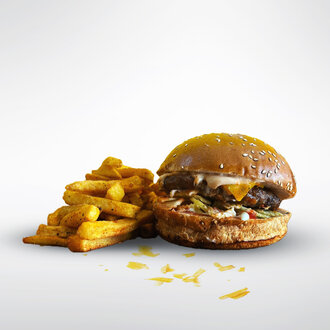 Cips Burger görseli