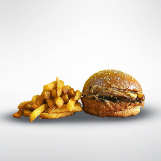 Karamelize Tavuk Burger görseli