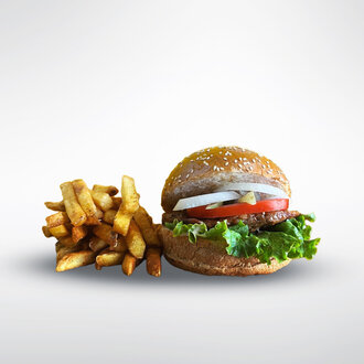 Klasik Tavuk Burger görseli