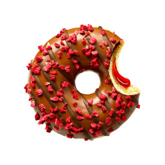 Raspberry Bliss Donut görseli