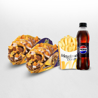 2'Li Doritos'lu Maytako Menü (Et Dönerden) görseli