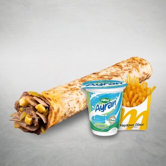 Et Döner Maydonoz Large Dürüm Menü görseli