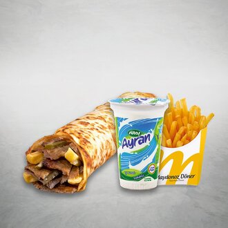 Et Döner Maydonoz Medium Dürüm Menü görseli