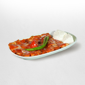İskender (Tavuk Dönerden) (100 Gr.) görseli