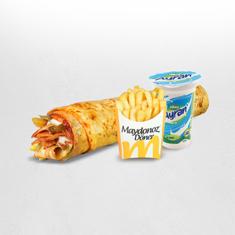 Tavuk Döner Maydonoz Xlarge Dürüm Menü görseli