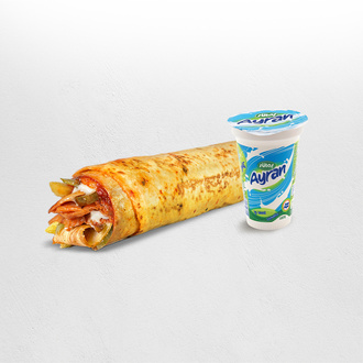 Tavuk Döner Medium Dürüm Menü görseli