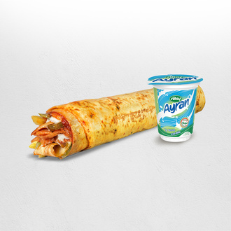 Tavuk Döner Large Dürüm Menü görseli