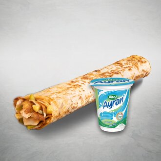 Tavuk Döner Large Dürüm Menü görseli