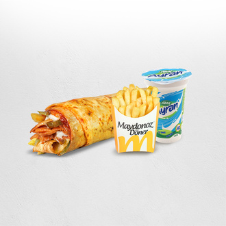 Tavuk Döner Maydonoz Medium Dürüm Menü görseli