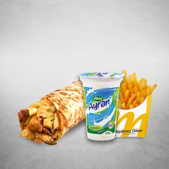 Tavuk Döner Maydonoz Medium Dürüm Menü görseli