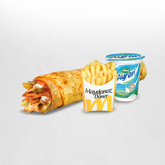 Tavuk Döner Maydonoz Large Dürüm Menü görseli