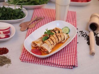 Çift Lavaş Tavuk Tantuni Pare Dürüm görseli