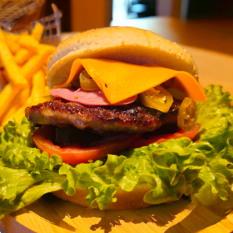 Cajun Burger görseli