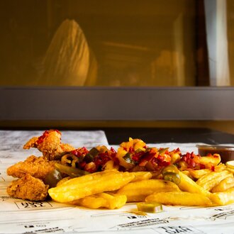 Cheddar Peynirli & Jalapeno Biberli Çıtır Tavuk görseli