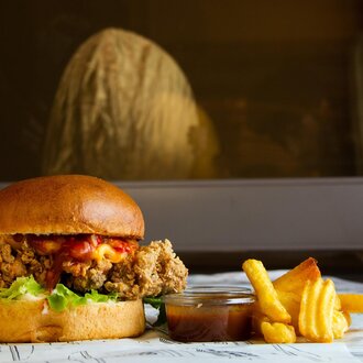 Tezgah'tan Tavuk Burger görseli