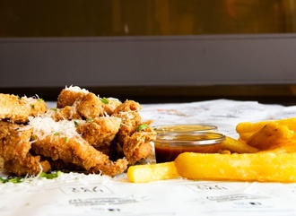 Parmesanlı Trüf Yağlı Çıtır Tavuk görseli