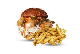 Chilli Chicken Burger görseli