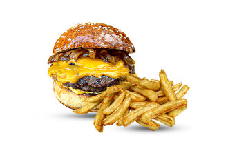 Julius Cheddar Burger görseli