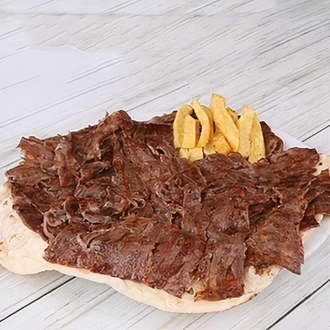 Lavaş Üstü Et Döner görseli