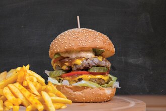 Double Cheeseburger görseli