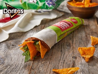 Doritoslu Mega Çiğ Köfte Dürüm (150 Gr.) görseli