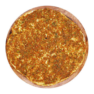 Sarımsaklı Lahmacun görseli