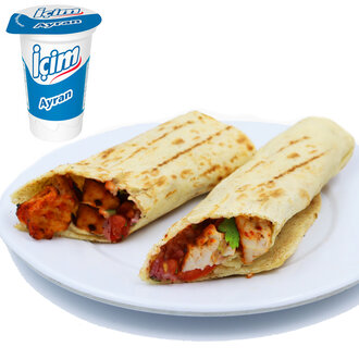 Tavuk Şiş Dürüm Menü görseli