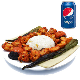 Tavuk Şiş Menü görseli