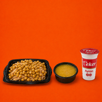 Ekonomik Tavuklu Nohutlu Pilav Menü görseli