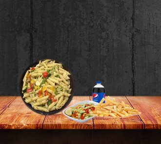 Köri Soslu Makarna Menü görseli