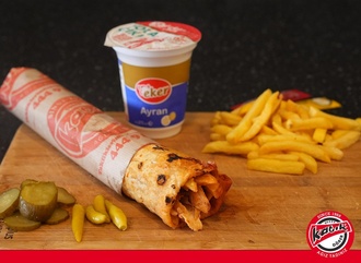 Katık Tavuk Döner Dürüm Menü 1 görseli