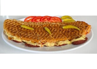 Tam Ekmek Arası Karışık Tost görseli