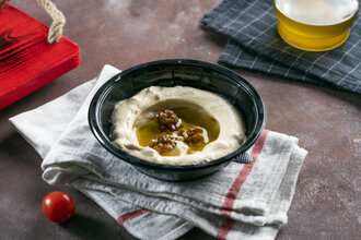 Haşlanmış Cevizli Humus görseli