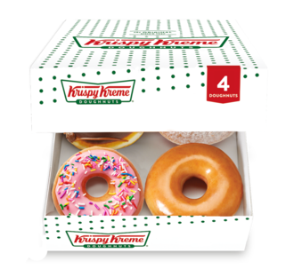 Karışık Kutu Doughnut (4 Adet) görseli