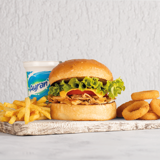 Döner Burger Menü 1 görseli