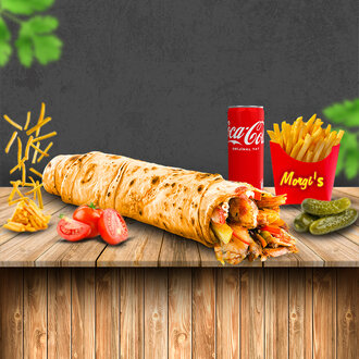 Zurna Tavuk Döner Dürüm Menü 2 görseli